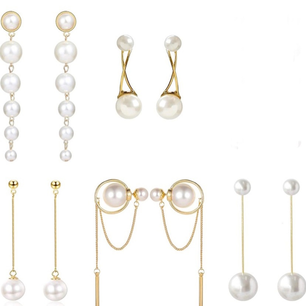 Pearl earrings